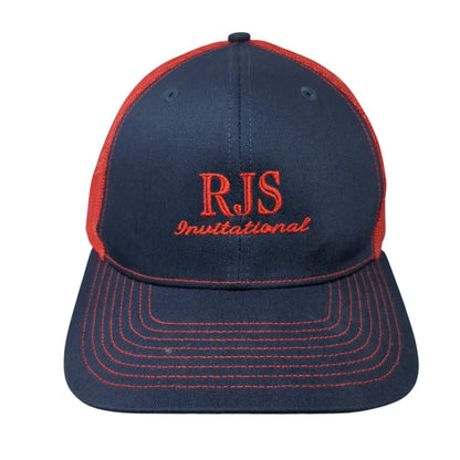 RJS Invitational Snapback Trucker Hat Multicolor One Size Mesh Back Richardson