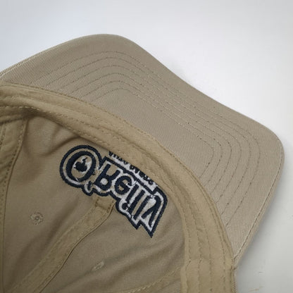 O'Reilly Auto Parts Baseball Cap Beige One Size Strapback Embroidered Logo Hat