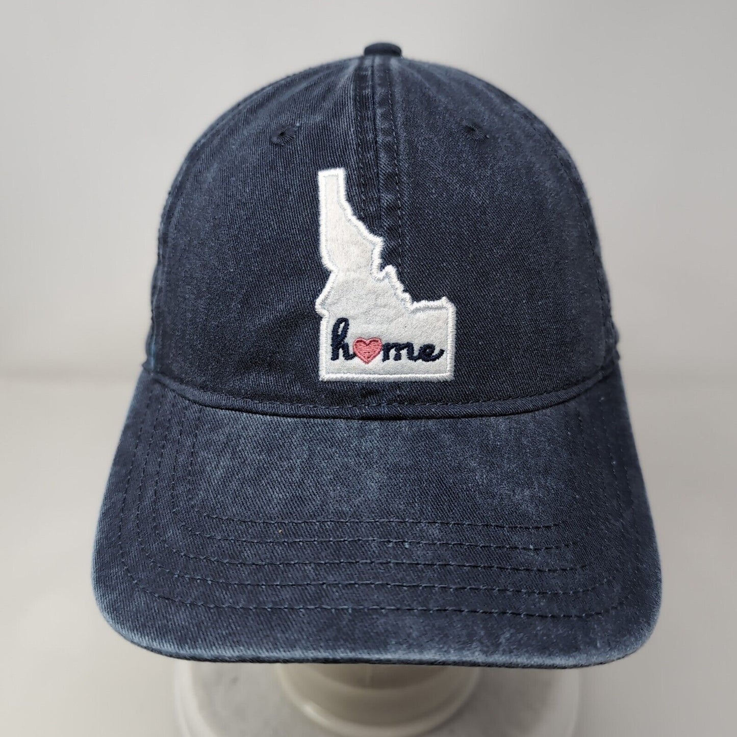 Home Idaho Slideback Hat Blue OSFM Adjustable Embroidered 6 Panel Home Free