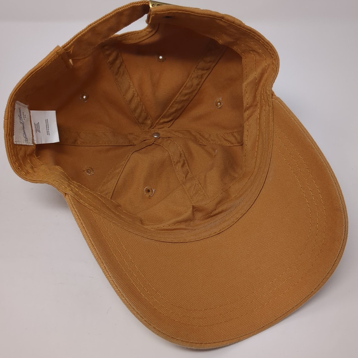 Universal Thread Slideback Baseball Cap Brown One Size Adjustable Blank
