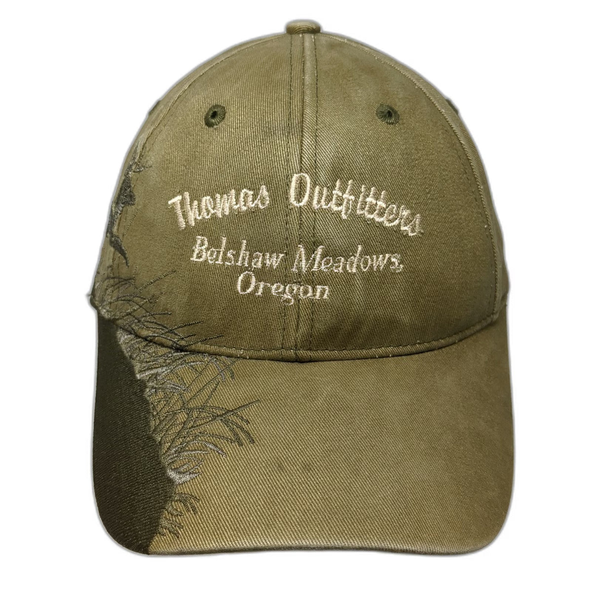 Dri Duck Baseball Cap Green One Size Thomas Outfitters Oregon Deer Graphic Hat