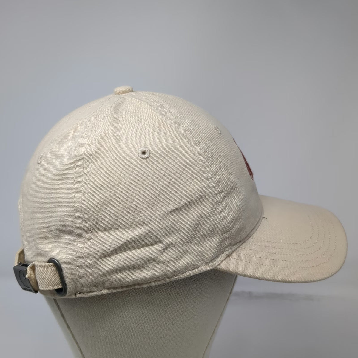 Carhartt Baseball Cap Beige One Size Floral Graphic Hat Slideback Adjustable