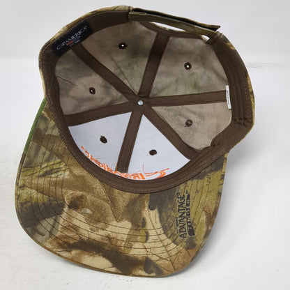 Cap America Baseball Cap Green Brown One Size Ryder Camo Realtree Advantage Hat