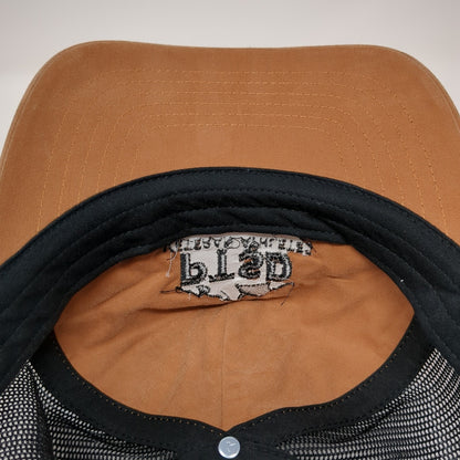 PTSD Veteran Athletes Snapback Rope Trucker Hat Brown One Size Mesh Back