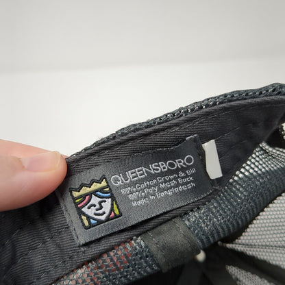 Boise Fermentation Company Snapback Trucker Hat Black One Size Mesh Back