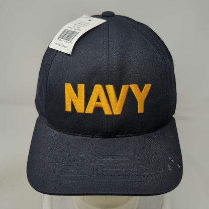 Graffiti Snapback Blue One Size US Navy Embroidered Made in USA 6 Panel Hat