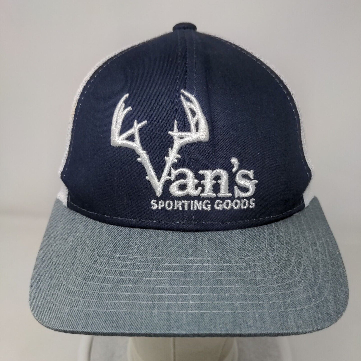 Van's Sporting Goods Snapback Mesh Back Trucker Hat Multicolor One Size