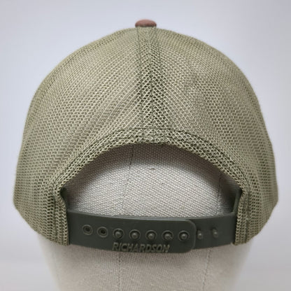 Richardson Trucker Hat Green Brown One Size Camo Tarpon Tournament 2024 Fishing