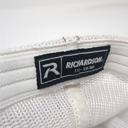 Richardson Baseball Cap Blue M ROW Adventures Mesh Back Flexfit Structured Hat