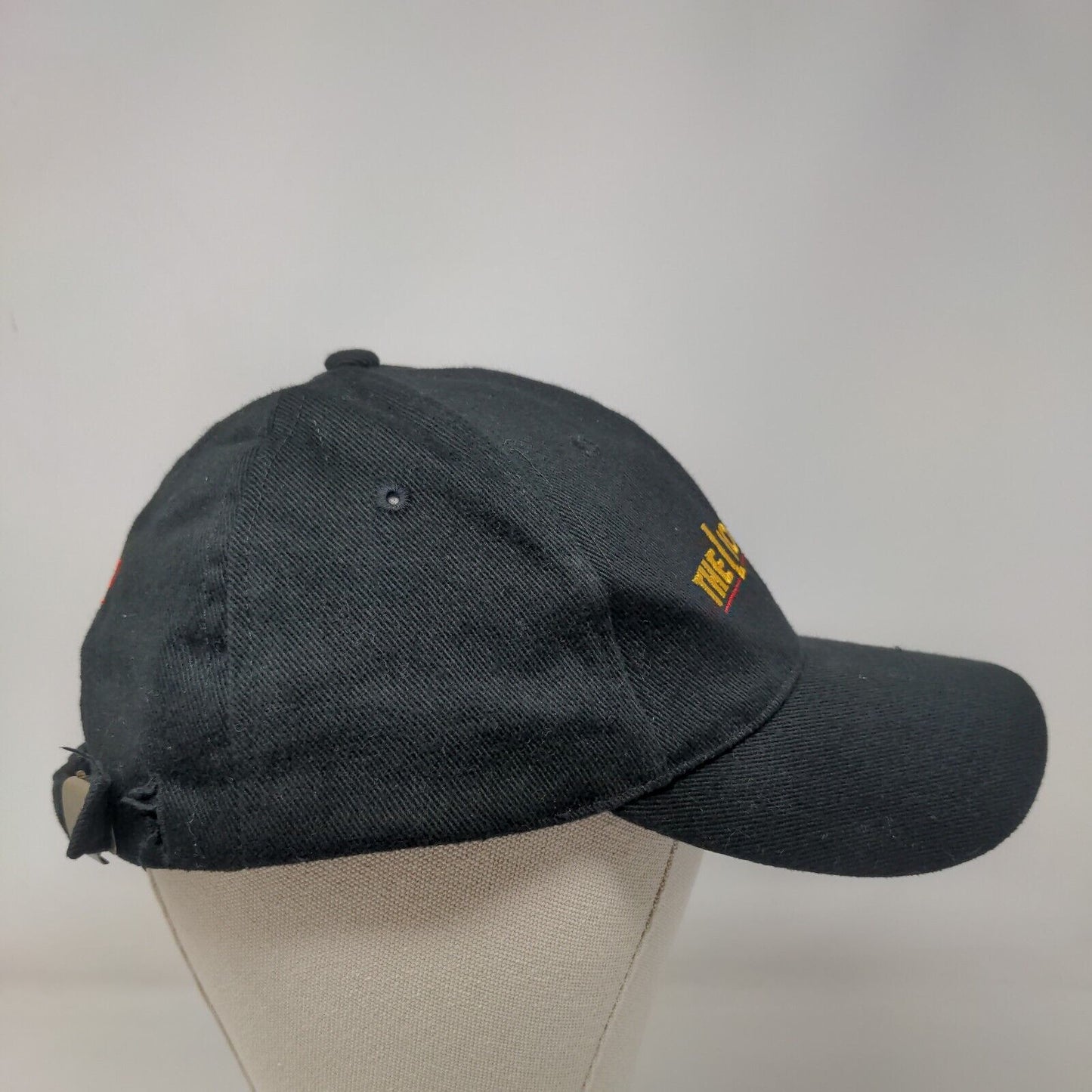 The Lion King Broadway Musical Slideback Hat Black One Size Embroidered Disney