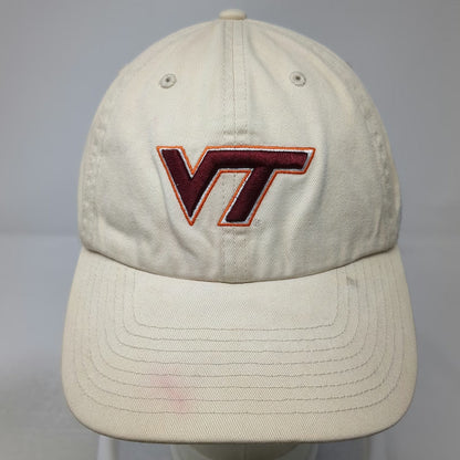 Virginia Tech Hokies NCAA 47 Cap Beige One Size Adjustable Embroidered Logo Hat