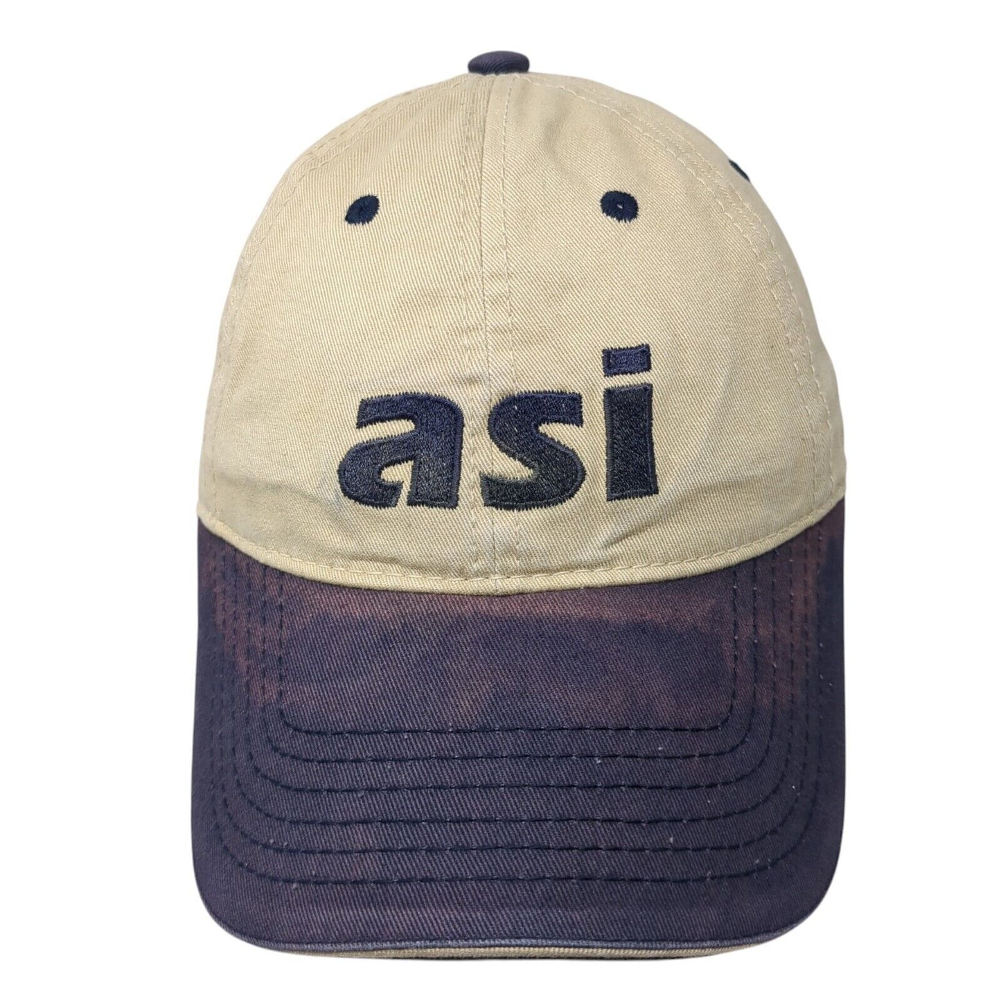 asi Strapback Hat Multicolor One Size Adjustable Embroidered 6 Panel Otto
