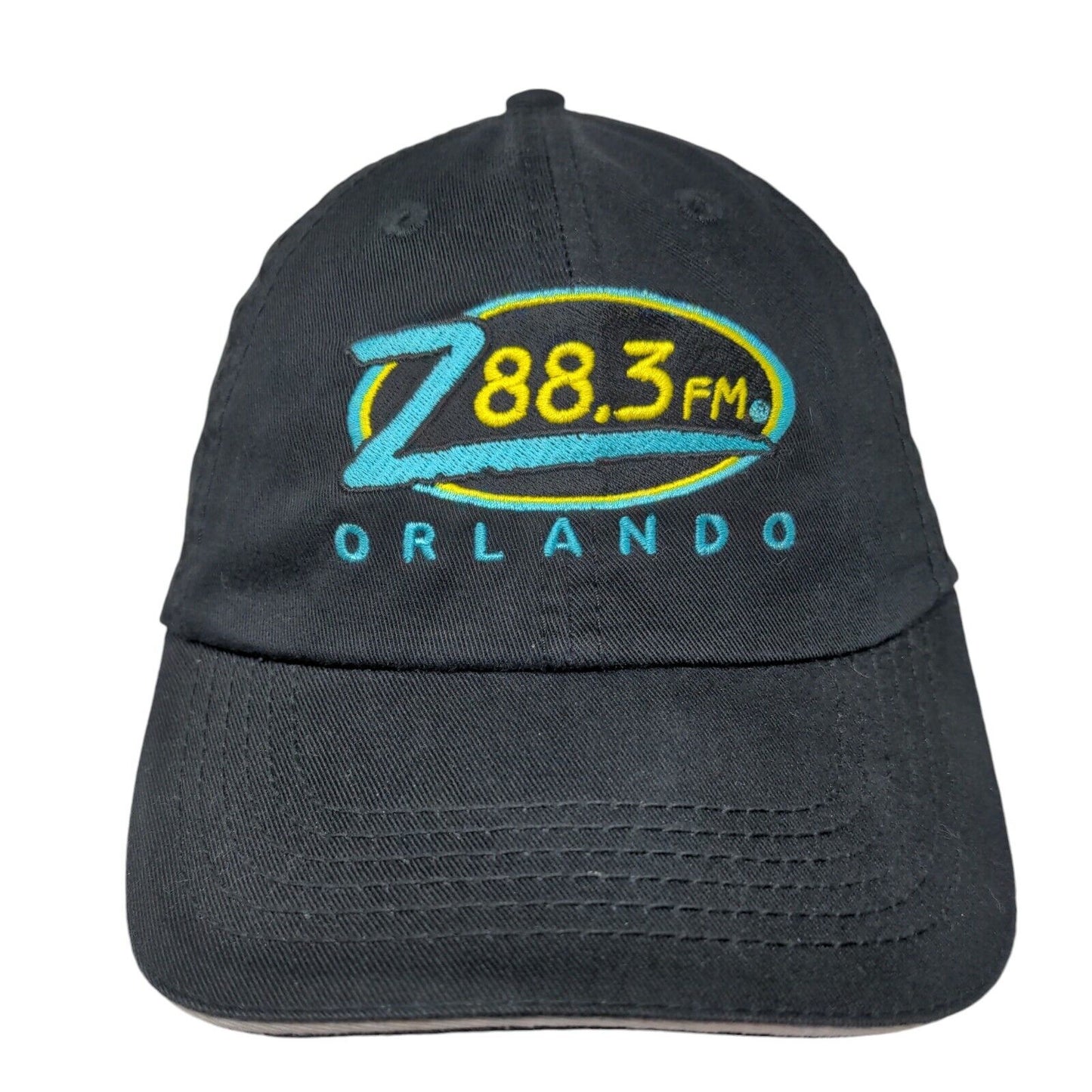 Z88.3 FM Orlando Strapback Hat Black One Size Embroidered Port & Company
