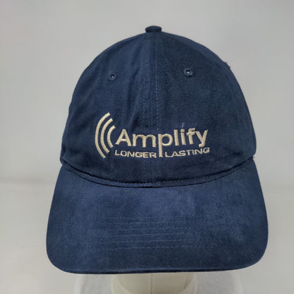 Amplify Longer Lasting Slideback Hat Blue OS Adjustable Embroidered Richardson