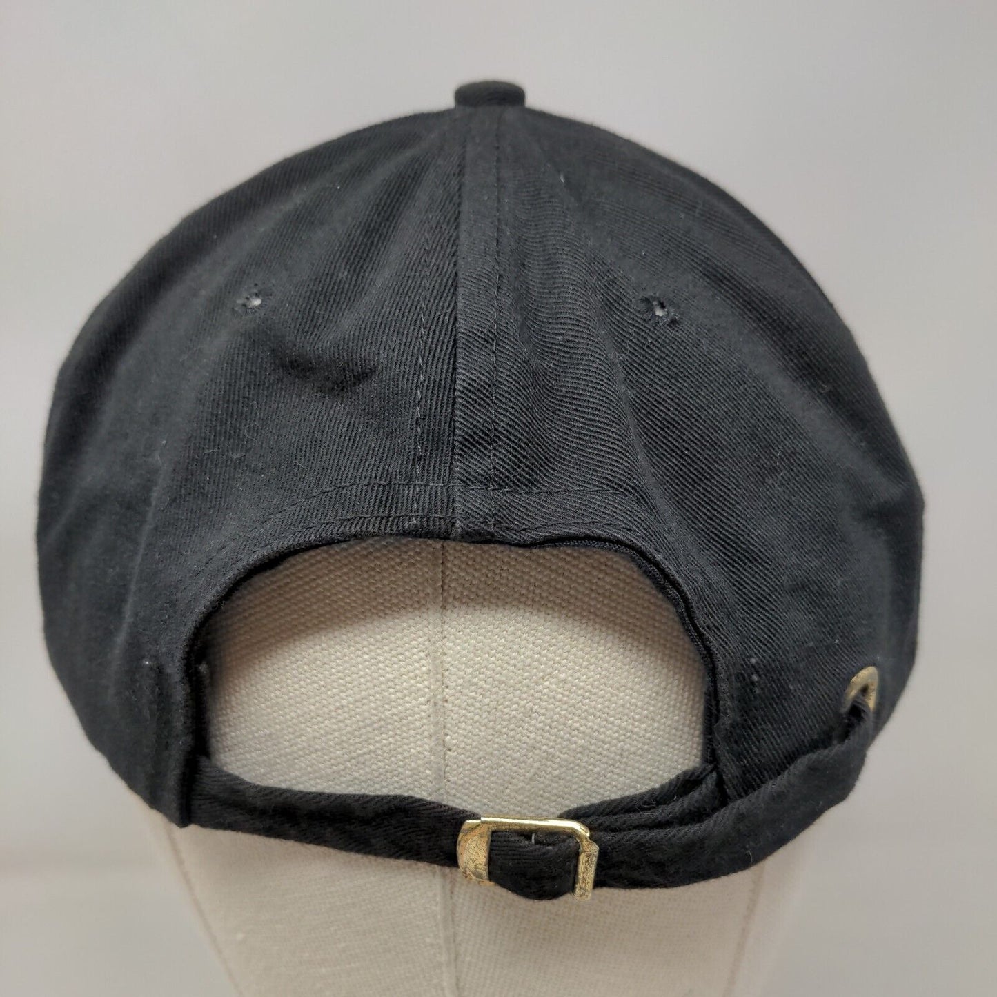 GE Supply Tech Center Adult Slideback Hat Black Fit All Embroidered Cotton