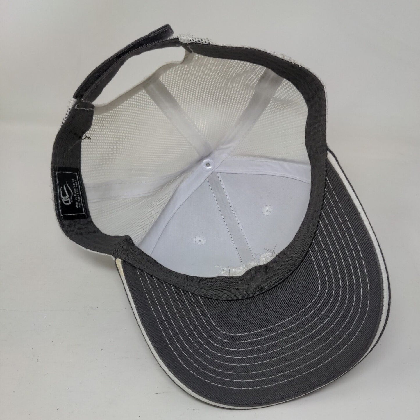 ABC Supply Co. Inc. Strapback Trucker Hat Gray OSFM Outdoor Cap