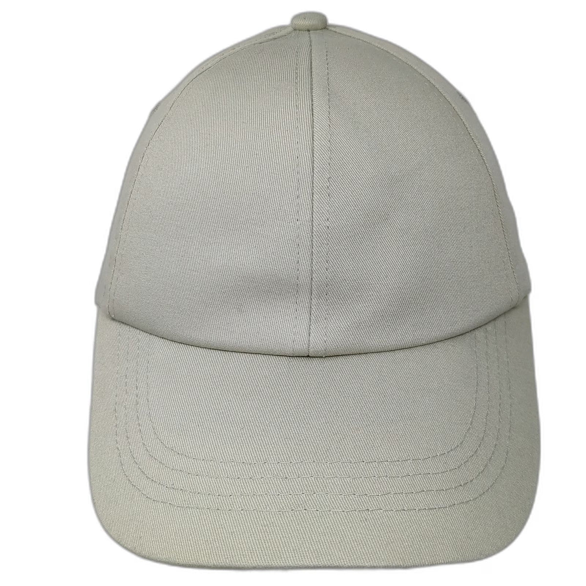 H&M Baseball Cap Green S Adjustable Cotton Plain Solid Blank Strapback Hat