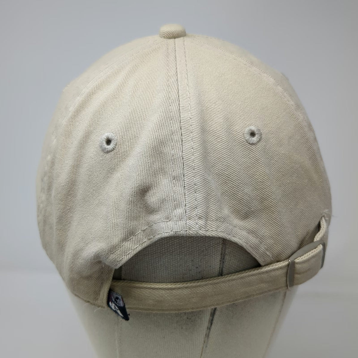 J. America Baseball Cap Beige One Size Cades Cove Riding Stables Horse Slideback