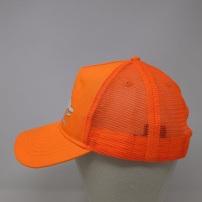 Tss Tecton Science Schools Snapback Trucker Hat Orange One Size Adjustable Otto