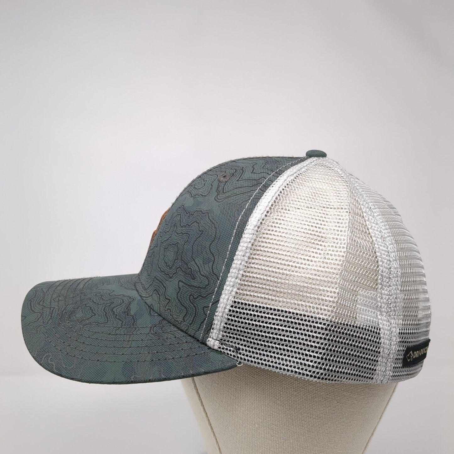 Oregon Farm & Home Snapback Trucker Hat Green OS Adjustable Mesh Back Dri-Duck