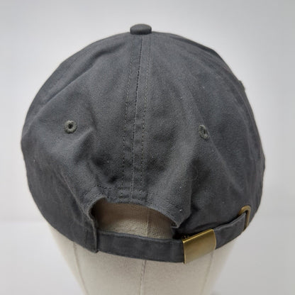 Hop Revolution Slideback Hat Gray One Size Adjustable Solid 6 Panel