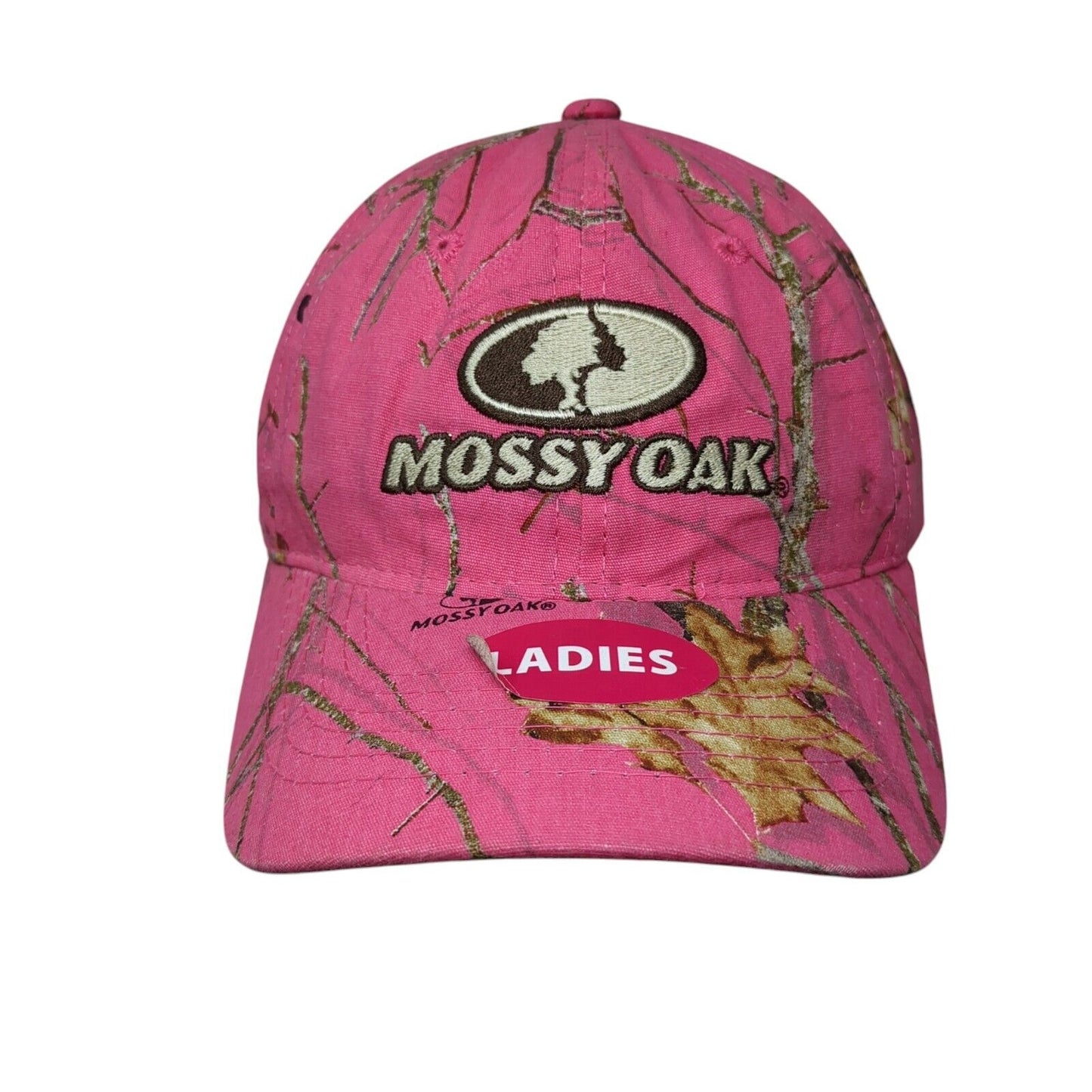 Mossy Oak Ladies Strapback Hat Camo OSFA Adjustable Hunting W/Tags
