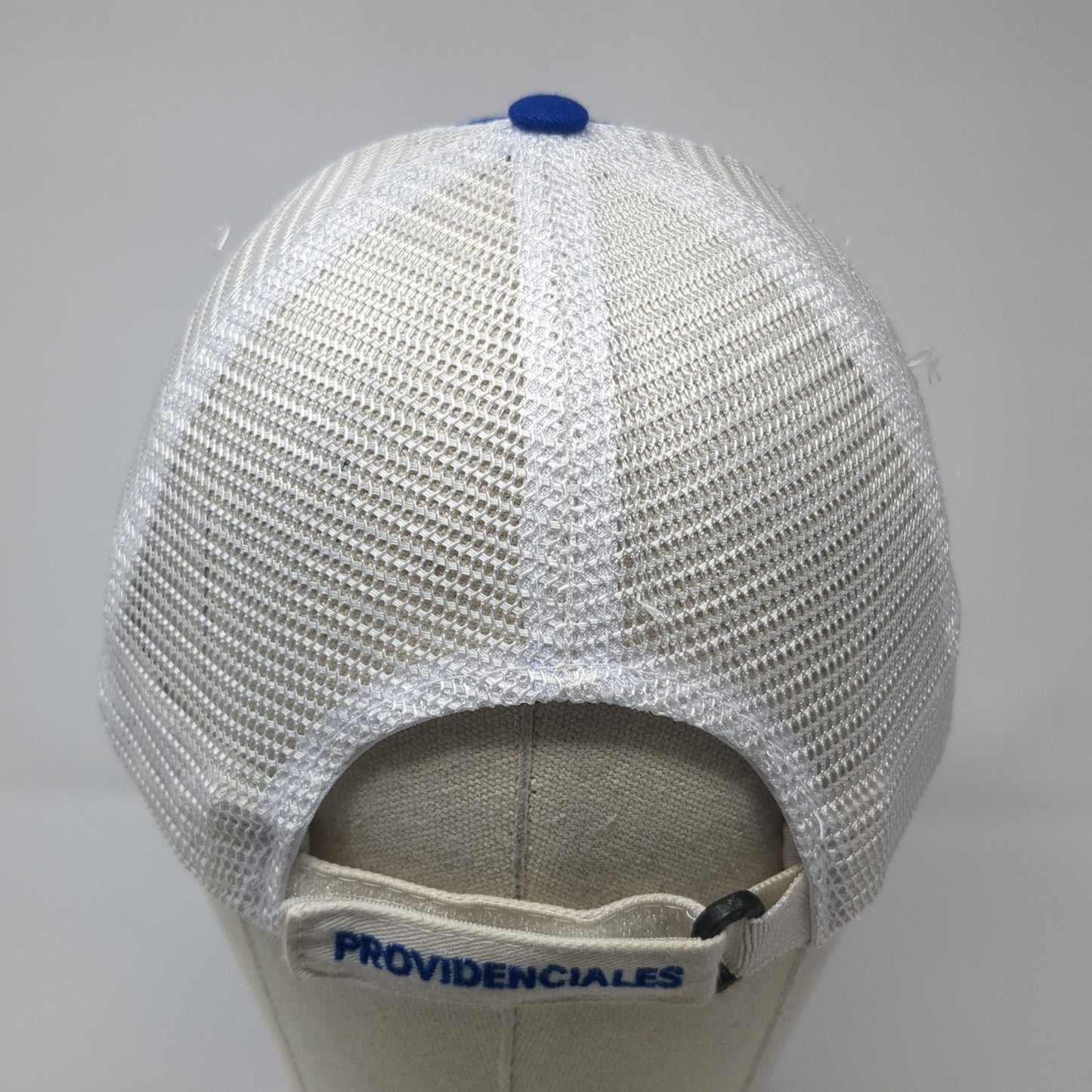 Trucks & Caicos BWI Islands Est. 1492 Trucker Hat Blue OS Adjustable Mesh Back