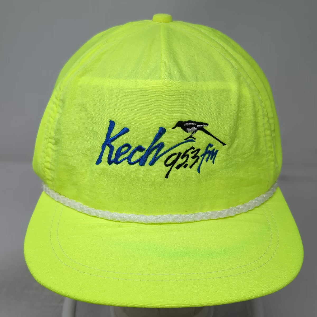 Imperial Headwear 5 Panel Green One Size Kech 95.3 fm Radio Station Rope Hat