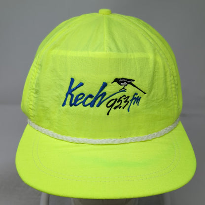 Imperial Headwear 5 Panel Green One Size Kech 95.3 fm Radio Station Rope Hat