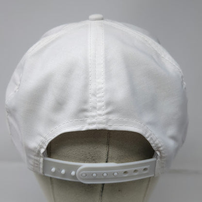 Head To Toe Trucker White Hat Western Farm Service Rope Snapback Farming Vintage