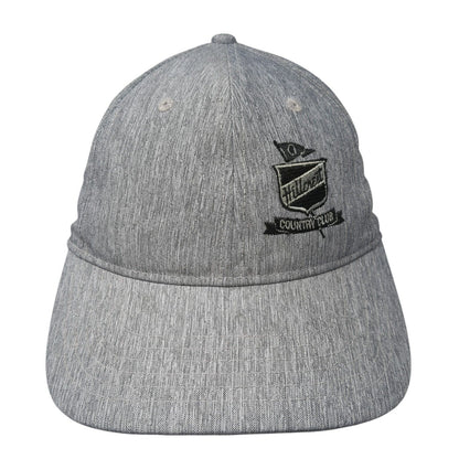 Hillcrest Country Club Strapback Hat Gray OS Adjustable Embroidered TaylorMade