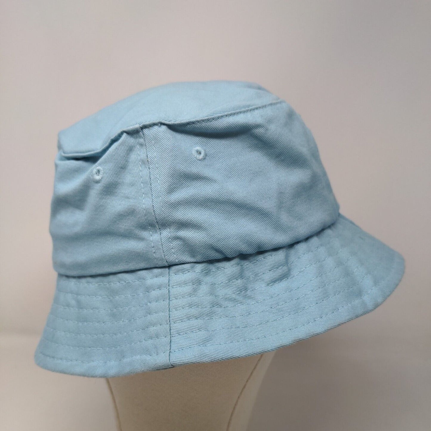 Disney Bambi Butterfly Bucket Hat Blue One Size Embroidered Vent Holes