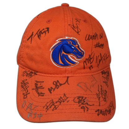 Boise State Broncos NCAA Legacy Orange Baseball Cap One Size Autograph 2024 Hat
