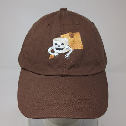 Chobani Flip Slideback Baseball Cap Brown One Size Adjustable 6 Panel Cotton