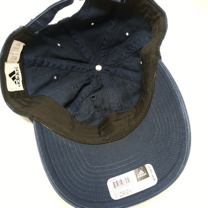 Adidas Slideback Hat Blue One Size Adjustable Embroidered Always Cool Cotton