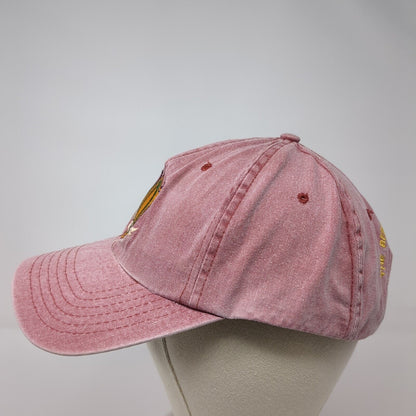 WD Brewery The Beer That Rocks Slideback Hat Red One Size Adjustable Embroidered