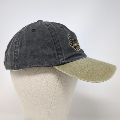 Savannah Georgia Baseball Cap Black Green One Size Strapback Souvenir Hat