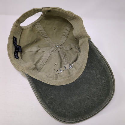 Vale Wine Co. Slideback Hat Green One Size Adjustable Port & Company