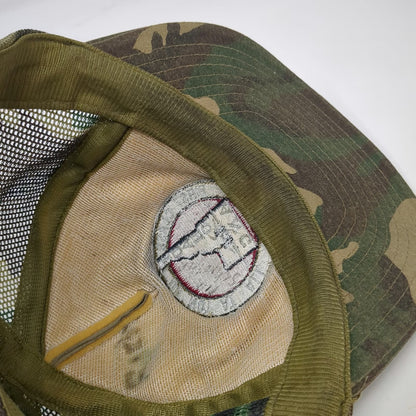 Sportcap Trucker Hat Beige One Size Idaho ANC 124 TRG Military Camo Rope