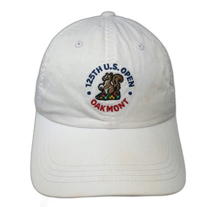 ahead Baseball Cap White One Size 125th US Open Oakmont USGA Member Squirrel Hat