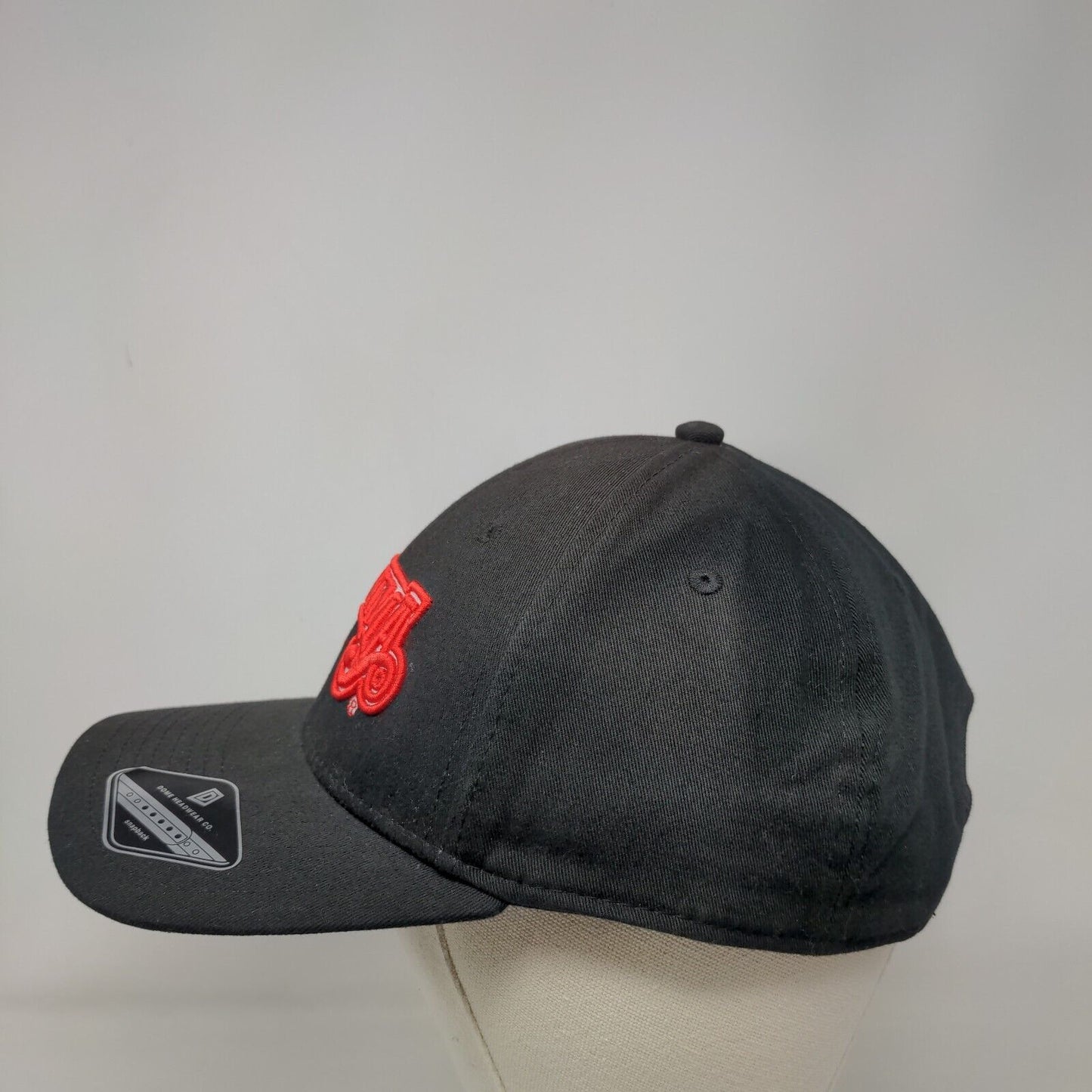 Alabama Snapback Hat Black One Size Embroidered Adjustable Dome