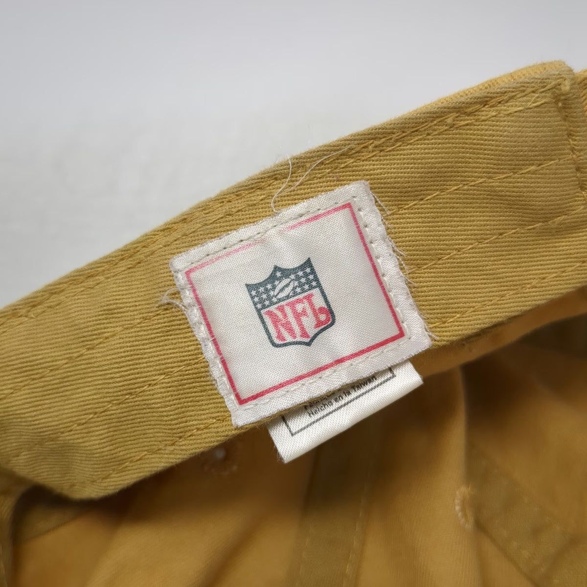 San Francisco 49ers NFL Yellow One Size Cotton Slideback Hat Logo Curved Brim