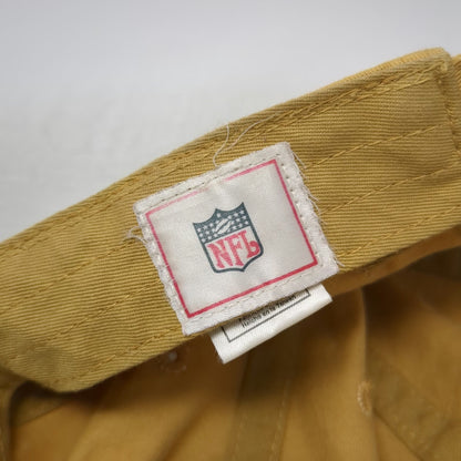 San Francisco 49ers NFL Yellow One Size Cotton Slideback Hat Logo Curved Brim