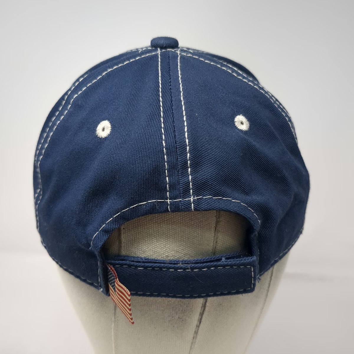 Outdoor Cap Blue One Size Baseball Cap C&K Metals Contrast Stitching USA Hat
