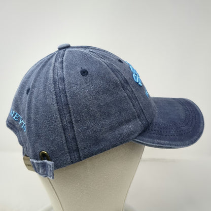 Tropical World Baseball Cap Blue One Size St Kitts Nevis Marlin Slideback Hat