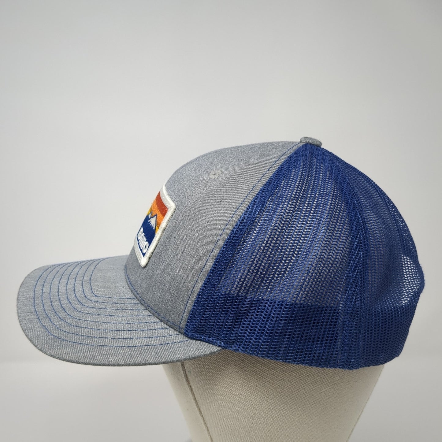 Idaho Snapback Trucker Hat Multicolor One Size Adjustable Mesh Back Richardson