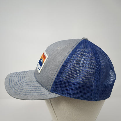 Idaho Snapback Trucker Hat Multicolor One Size Adjustable Mesh Back Richardson