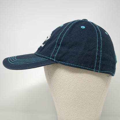 Prairie Mountain Blue One Size Baseball Cap Hat Mount Vernon Contrast Stitch