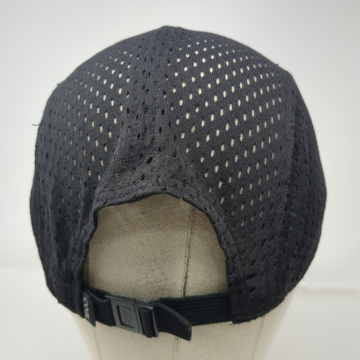 Coal 5 Panel Hat Black One Size Mesh Crown Slideback Lightweight Nylon Outdoor