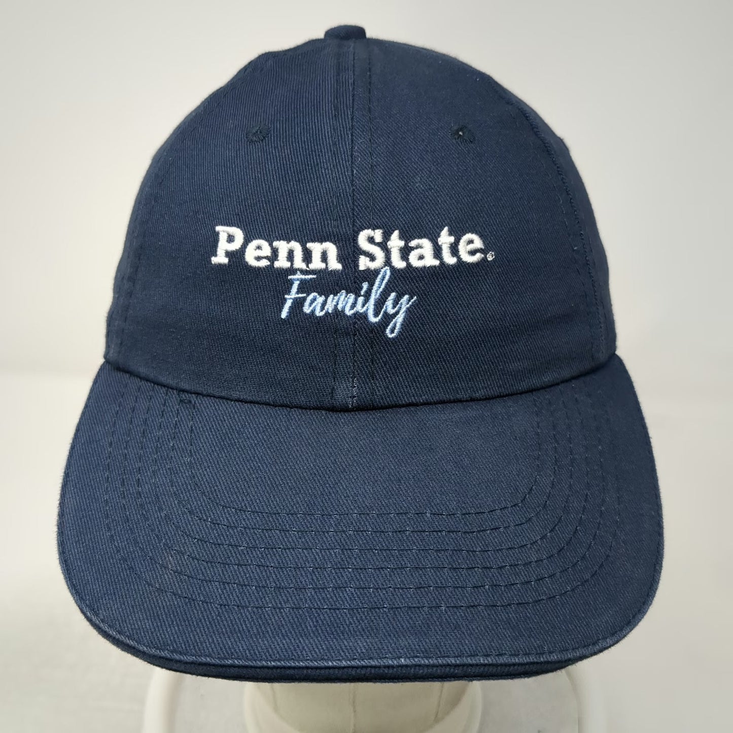 Penn State Nittany Lions NCAA Blue OS Cap Strapback Embroidered Family Logo Hat
